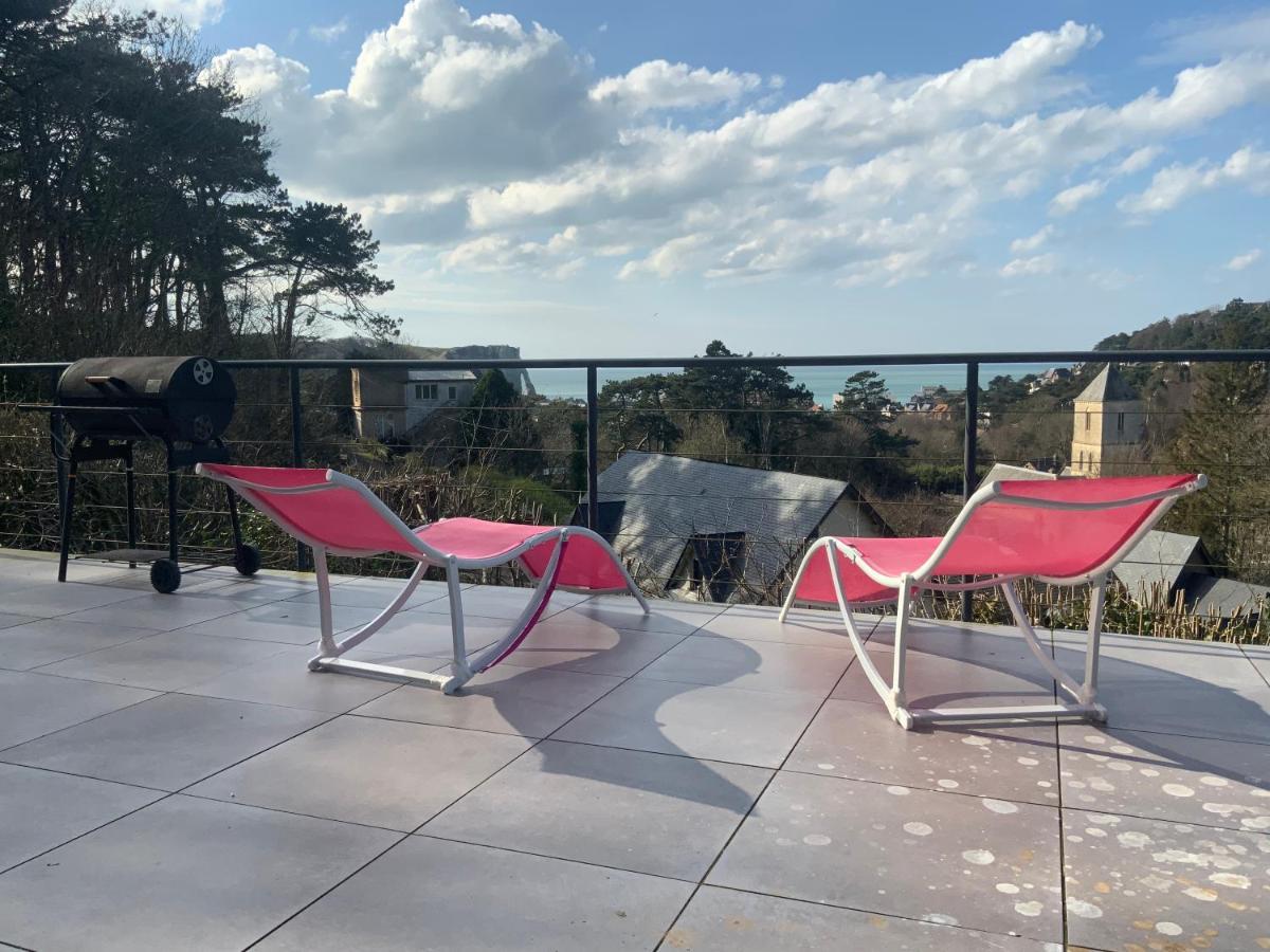 Villa Panorama, Vue Mer Et Falaises D Exception Ετρετά Εξωτερικό φωτογραφία
