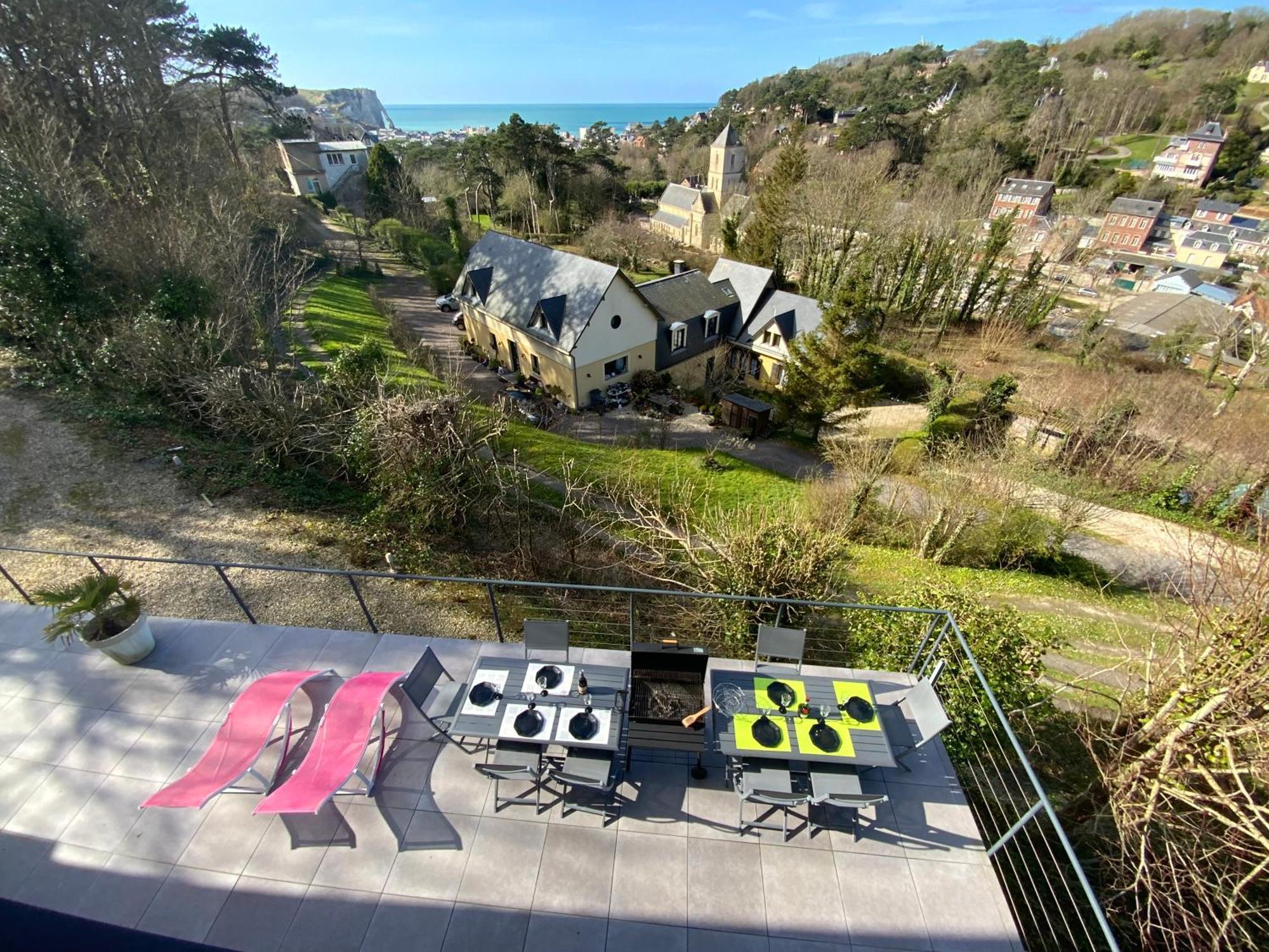 Villa Panorama, Vue Mer Et Falaises D Exception Ετρετά Εξωτερικό φωτογραφία